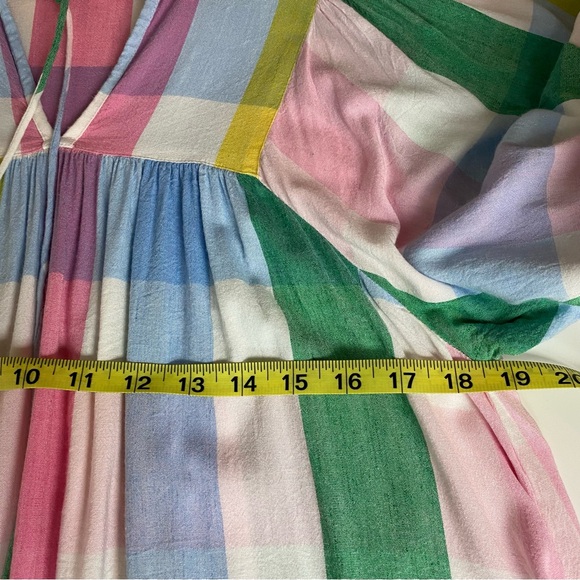 🎈MILLE 🌷 Daisy In Pastel Plaid Dress Sz XXS - Picture 12 of 13